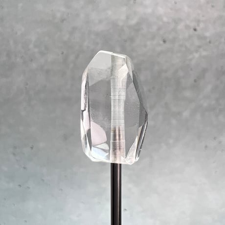 【ガネッシュヒマール産】天然ヒマラヤ水晶"手磨き加工"多面カットビーズ④/Ganesh Himal  Himalayan Quartz Multi Cut Beads