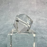 【ガネッシュヒマール産】天然ヒマラヤ水晶"手磨き加工"イコサヘドロン"ビーズ  Ganesh Himal Himalayan Quartz "Icosahedron"beads
