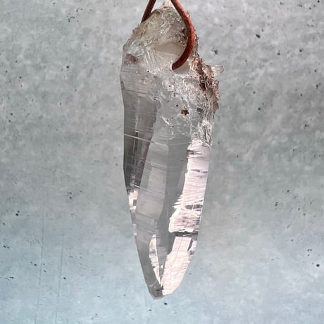 【ガネッシュヒマール産】天然ヒマラヤ水晶ペンダントトップ①/Ganesh Himal Natural Pendant Top