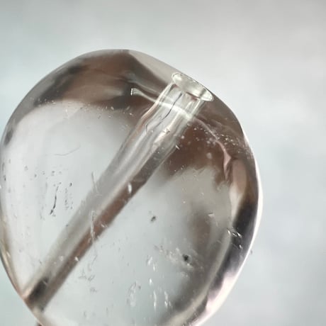 【カイラス産】天然ヒマラヤ水晶タンブル型ビーズ⑨/Kailash Himalayan Quartz Tumble Beads