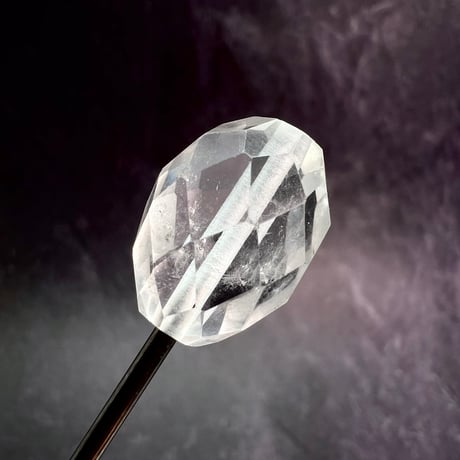 【カイラス産】天然ヒマラヤ水晶多面カットビーズ⑤/Kailash Himalayan Quartz Multi Cut Beads
