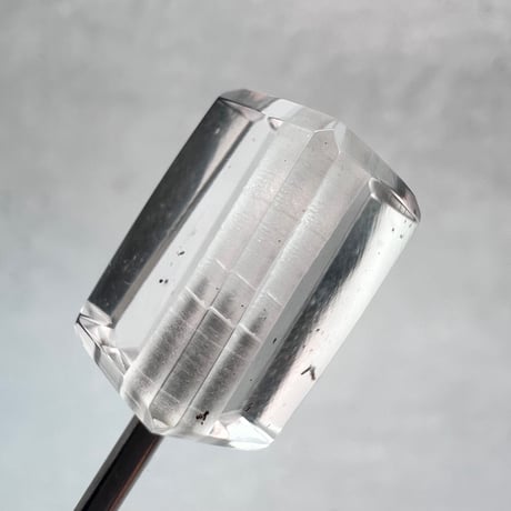 【ガネッシュヒマール産】天然ヒマラヤ水晶"手磨き加工"スクエアビーズ⑤/Ganesh Himal  Himalayan Quartz Square Beads