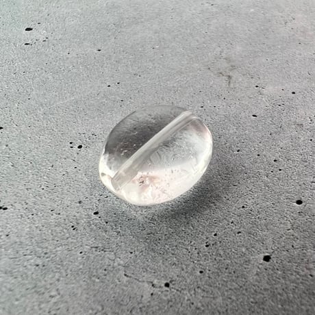 【カイラス産】天然ヒマラヤ水晶タンブル型ビーズ⑨/Kailash Himalayan Quartz Tumble Beads
