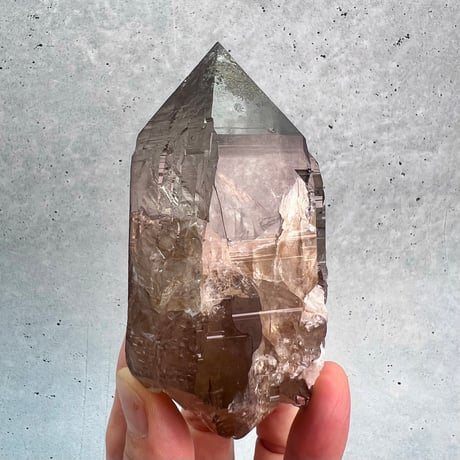【ガウリシャンカール産】天然ヒマラヤスモーキークォーツ/GauriShankar Himalayan Smoky Quartz