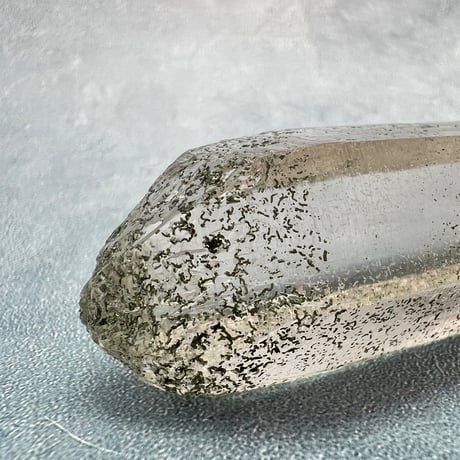 【ガネッシュヒマール産】クローライト イン ヒマラヤ水晶/GaneshHimal Chlorite&Albite in Himalayan Quartz