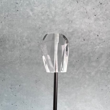 【ガネッシュヒマール産】天然ヒマラヤ水晶"手磨き加工"多面カットビーズ②/Ganesh Himal  Himalayan Quartz Multi Cut Beads