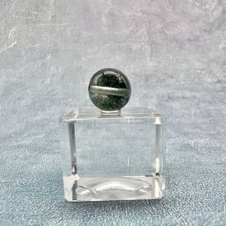 【ガネッシュヒマール産】クローライト&アクチノライトイン天然ヒマラヤ水晶ビーズ②/Ganesh Himal Chlorite&Actinorite in Himalayan Quartz beads