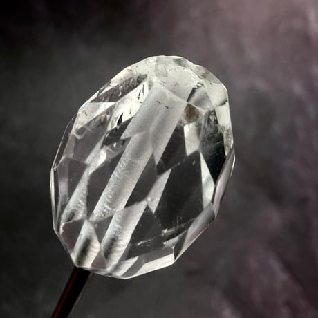 【カイラス産】天然ヒマラヤ水晶多面カットビーズ②/Kailash Himalayan Quartz Multi Cut Beads