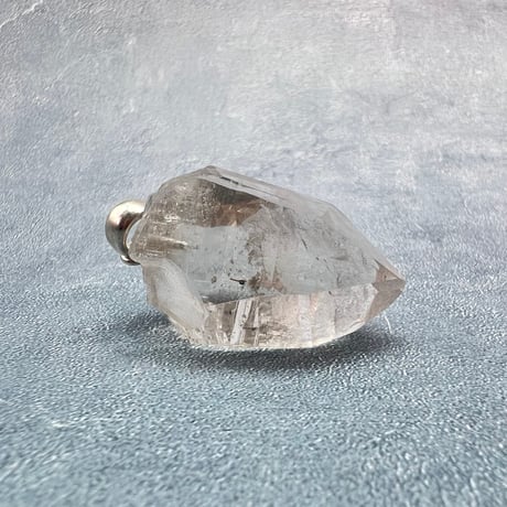 【ガネッシュヒマール産】天然ヒマラヤ水晶バチカン付きペンダントトップ/Ganesh Himal Natural Pendant Top