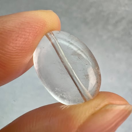 【カイラス産】天然ヒマラヤ水晶タンブル型ビーズ②/Kailash Himalayan Quartz Tumble Beads