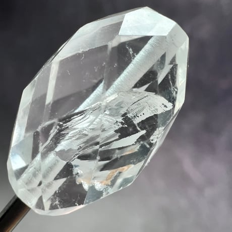 【カイラス産】天然ヒマラヤ水晶多面カットビーズ③/Kailash Himalayan Quartz Multi Cut Beads