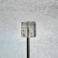 【ガネッシュヒマール産】天然ヒマラヤ水晶"手磨き加工"スクエアビーズ⑭/Ganesh Himal  Himalayan Quartz Square Beads