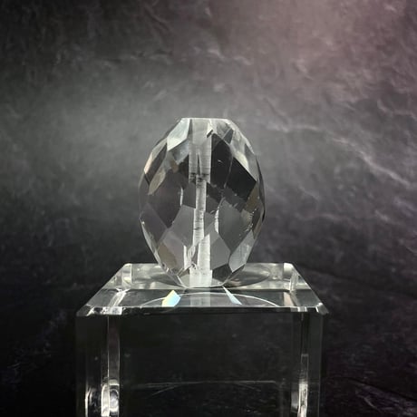 【カイラス産】天然ヒマラヤ水晶多面カットビーズ⑥/Kailash Himalayan Quartz Multi Cut Beads