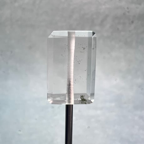 【ガネッシュヒマール産】天然ヒマラヤ水晶"手磨き加工"スクエアビーズ⑦/Ganesh Himal  Himalayan Quartz Square Beads