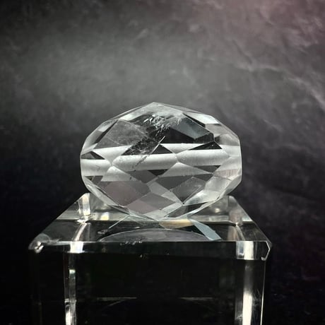 【カイラス産】天然ヒマラヤ水晶多面カットビーズ⑤/Kailash Himalayan Quartz Multi Cut Beads