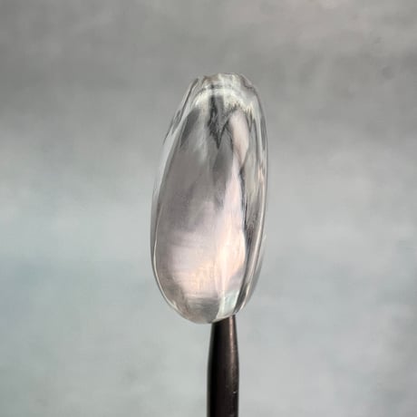【カイラス産】天然ヒマラヤ水晶タンブル型ビーズ⑩/Kailash Himalayan Quartz Tumble Beads