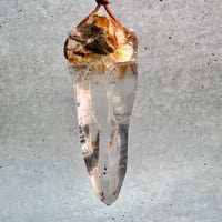 【ガネッシュヒマール産】天然ヒマラヤ水晶ペンダントトップ④/Ganesh Himal Natural Pendant Top