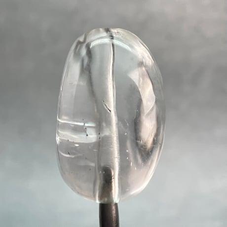 【カイラス産】天然ヒマラヤ水晶タンブル型ビーズ⑥/Kailash Himalayan Quartz Tumble Beads