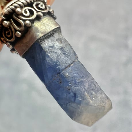 ネパール🇳🇵サンクワサバ産【天然ヒマラヤサファイア】ペンダントトップ/Nepal Sankhuwasabha Himalayan Sapphire Pendant Top
