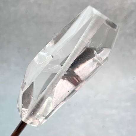 【ガネッシュヒマール産】天然ヒマラヤ水晶"手磨き加工"多面カットビーズ①/Ganesh Himal  Himalayan Quartz Multi Cut Beads