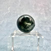 【ガネッシュヒマール産】クローライト&アクチノライトイン天然ヒマラヤ水晶ビーズ⑦/Ganesh Himal Chlorite&Actinorite in Himalayan Quartz beads