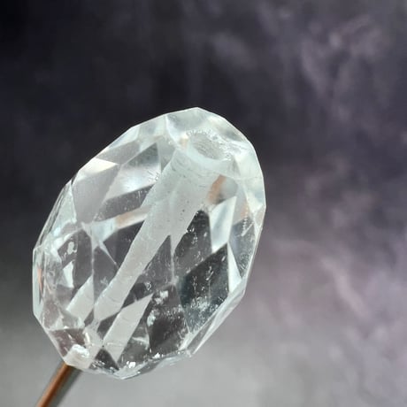 【カイラス産】天然ヒマラヤ水晶多面カットビーズ③/Kailash Himalayan Quartz Multi Cut Beads
