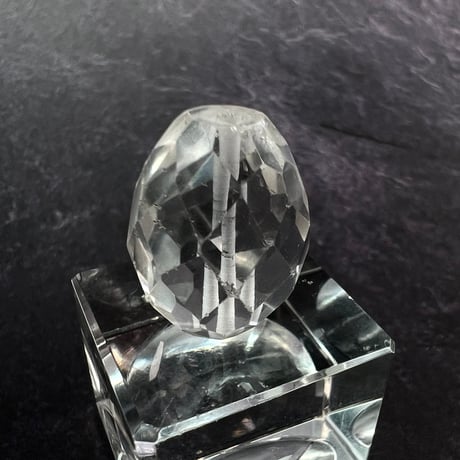 【カイラス産】天然ヒマラヤ水晶多面カットビーズ⑥/Kailash Himalayan Quartz Multi Cut Beads