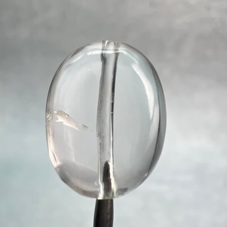 【カイラス産】天然ヒマラヤ水晶タンブル型ビーズ⑧/Kailash Himalayan Quartz Tumble Beads