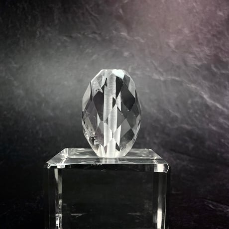 【カイラス産】天然ヒマラヤ水晶多面カットビーズ②/Kailash Himalayan Quartz Multi Cut Beads