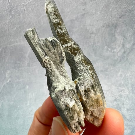 【ガネッシュヒマール産】クローライト&アクチノライトイン天然ヒマラヤ水晶/Ganesh Himal Chlorite&Actinorite in Himalayan Quartz