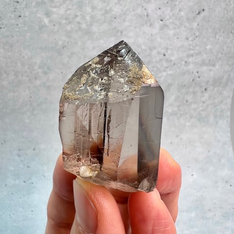 【ガウリシャンカール産】天然ヒマラヤスモーキークォーツ/GauriShankar Himalayan Smoky Quartz