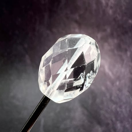 【カイラス産】天然ヒマラヤ水晶多面カットビーズ④/Kailash Himalayan Quartz Multi Cut Beads