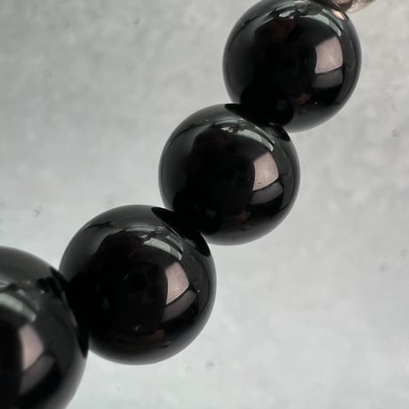 【デザインブレスレット】チベット産モリオン×カイラス産/Tibet Morion×Kailash