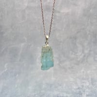 ネパール🇳🇵サンクワサバ産【ヒマラヤアクアマリン】ペンダントトップ/Nepal Sankhuwasabha Himalayan Aquamarine Pendant Top