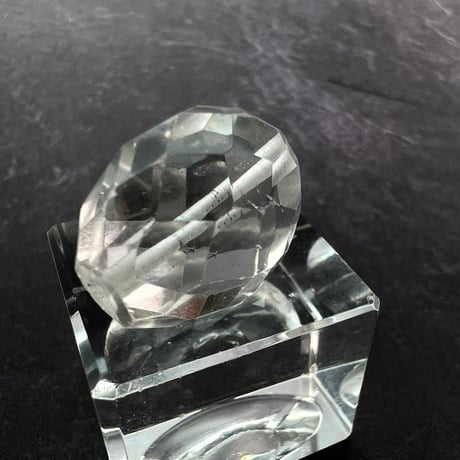 【カイラス産】天然ヒマラヤ水晶多面カットビーズ⑥/Kailash Himalayan Quartz Multi Cut Beads