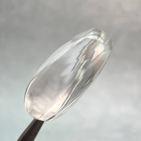 【カイラス産】天然ヒマラヤ水晶タンブル型ビーズ⑩/Kailash Himalayan Quartz Tumble Beads