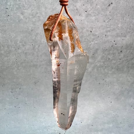 【ガネッシュヒマール産】天然ヒマラヤ水晶ペンダントトップ④/Ganesh Himal Natural Pendant Top