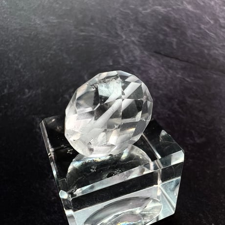 【カイラス産】天然ヒマラヤ水晶多面カットビーズ④/Kailash Himalayan Quartz Multi Cut Beads