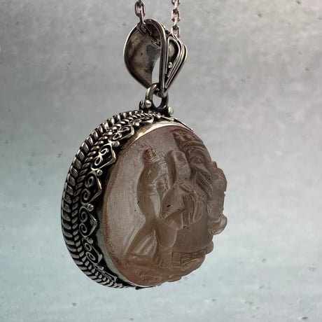 【ガウリシャンカール産】天然ヒマラヤスモーキークォーツ"ガネーシャ様"ペンダントトップ③/Gaurishankar Himalayan Smoky Quartz "Ganesha"