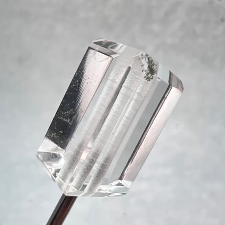 【ガネッシュヒマール産】天然ヒマラヤ水晶"手磨き加工"スクエアビーズ⑦/Ganesh Himal  Himalayan Quartz Square Beads