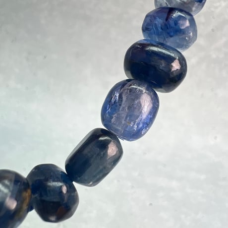 【ネパール産🇳🇵カイヤナイト】ブレスレット/Nepal Kyanite Design Bracelet