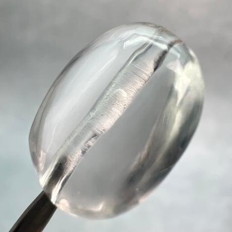 【カイラス産】天然ヒマラヤ水晶タンブル型ビーズ⑧/Kailash Himalayan Quartz Tumble Beads