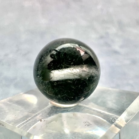 【ガネッシュヒマール産】クローライト&アクチノライトイン天然ヒマラヤ水晶ビーズ②/Ganesh Himal Chlorite&Actinorite in Himalayan Quartz beads
