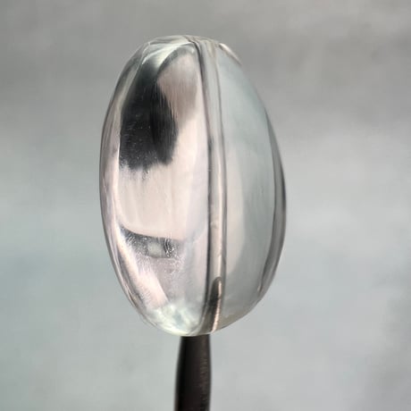 【カイラス産】天然ヒマラヤ水晶タンブル型ビーズ⑩/Kailash Himalayan Quartz Tumble Beads
