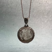 【ガウリシャンカール産】天然ヒマラヤスモーキークォーツ"ガネーシャ様"ペンダントトップ③/Gaurishankar Himalayan Smoky Quartz "Ganesha"