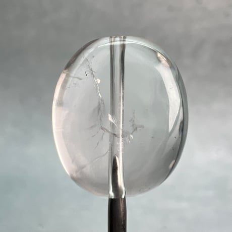 【カイラス産】天然ヒマラヤ水晶タンブル型ビーズ⑥/Kailash Himalayan Quartz Tumble Beads