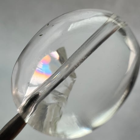 【カイラス産】天然ヒマラヤ水晶タンブル型ビーズ⑦/Kailash Himalayan Quartz Tumble Beads