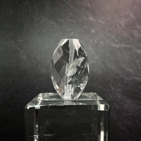 【カイラス産】天然ヒマラヤ水晶多面カットビーズ③/Kailash Himalayan Quartz Multi Cut Beads