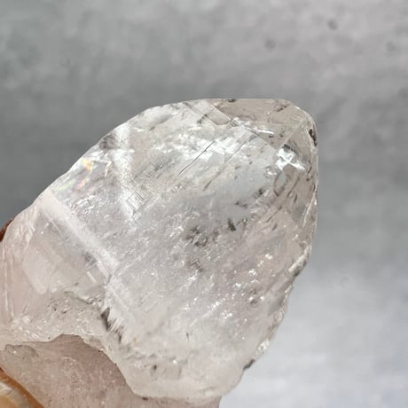 【カイラス産】天然ヒマラヤ水晶革紐付きペンダント⑧/Kailash Himalayan Quartz Pendant