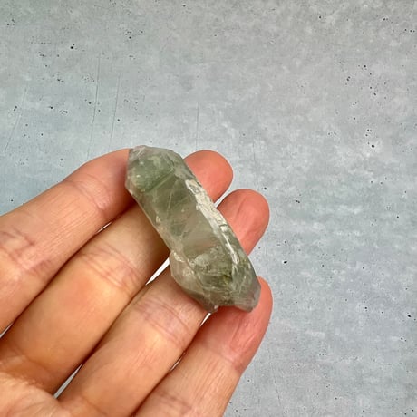 【マナスル産】クローライトイン天然ヒマラヤ水晶⑤/Manaslu Chlorite in Himalayan Quartz